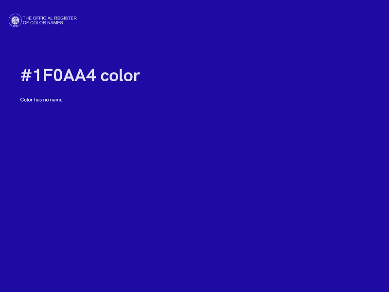 #1F0AA4 color image