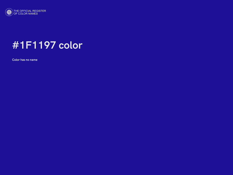 #1F1197 color image