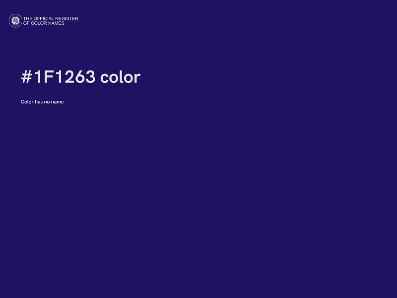 #1F1263 color image