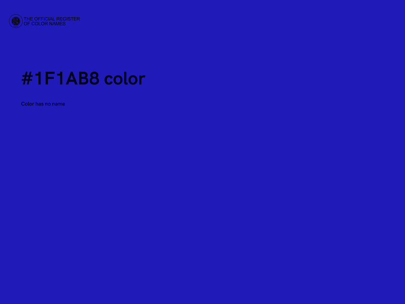 #1F1AB8 color image