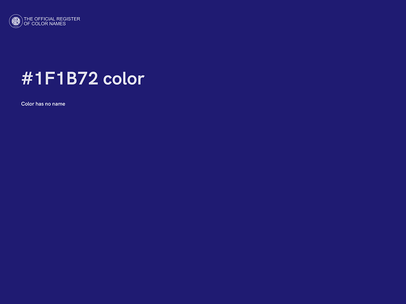 #1F1B72 color image