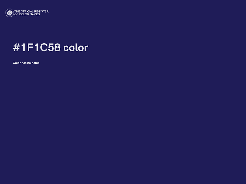 #1F1C58 color image