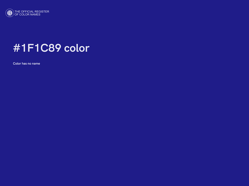 #1F1C89 color image