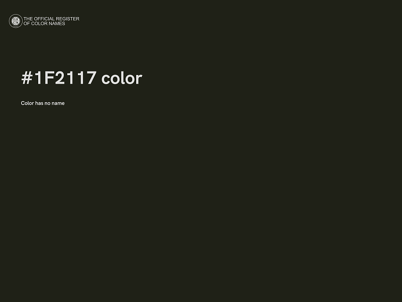 #1F2117 color image