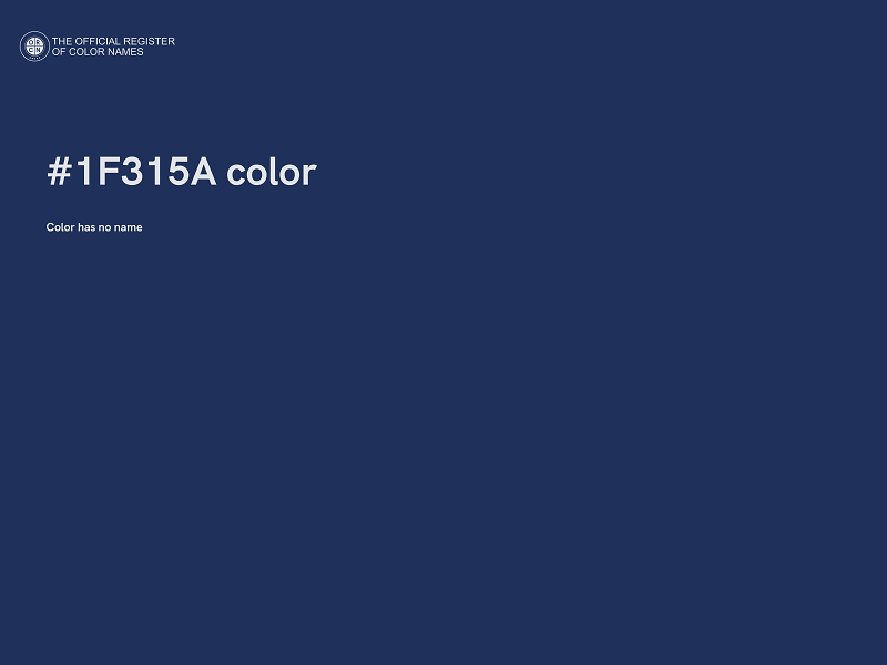 #1F315A color image