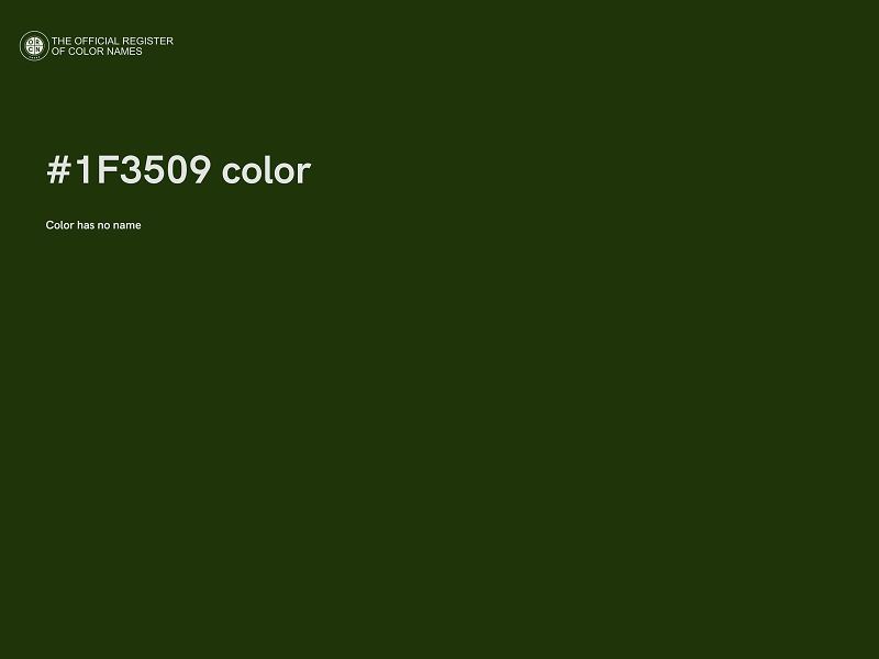 #1F3509 color image