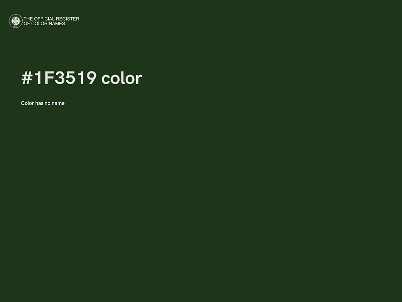 #1F3519 color image