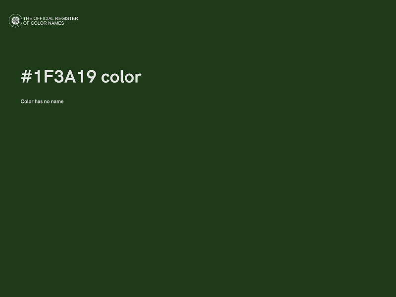 #1F3A19 color image