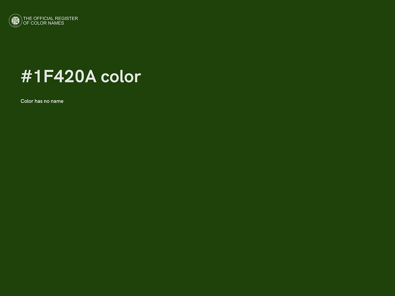 #1F420A color image