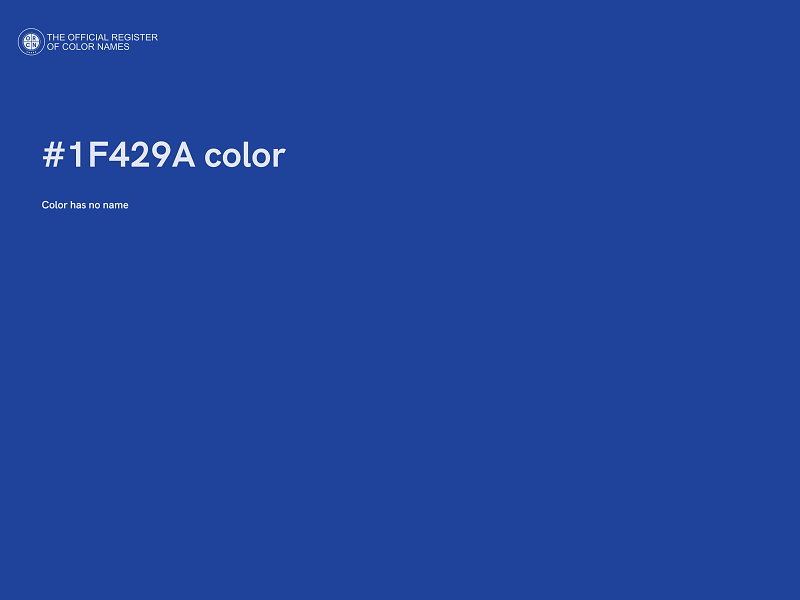 #1F429A color image