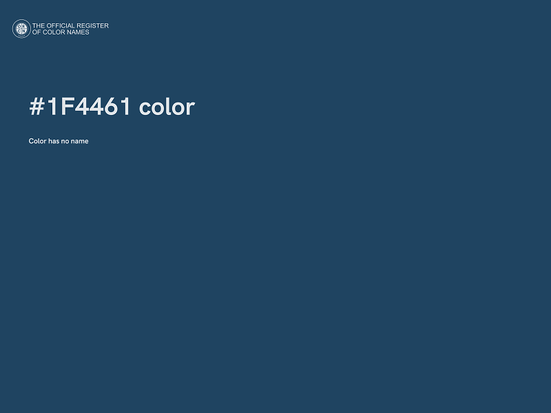 #1F4461 color image