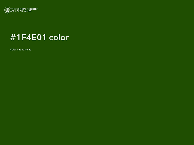 #1F4E01 color image