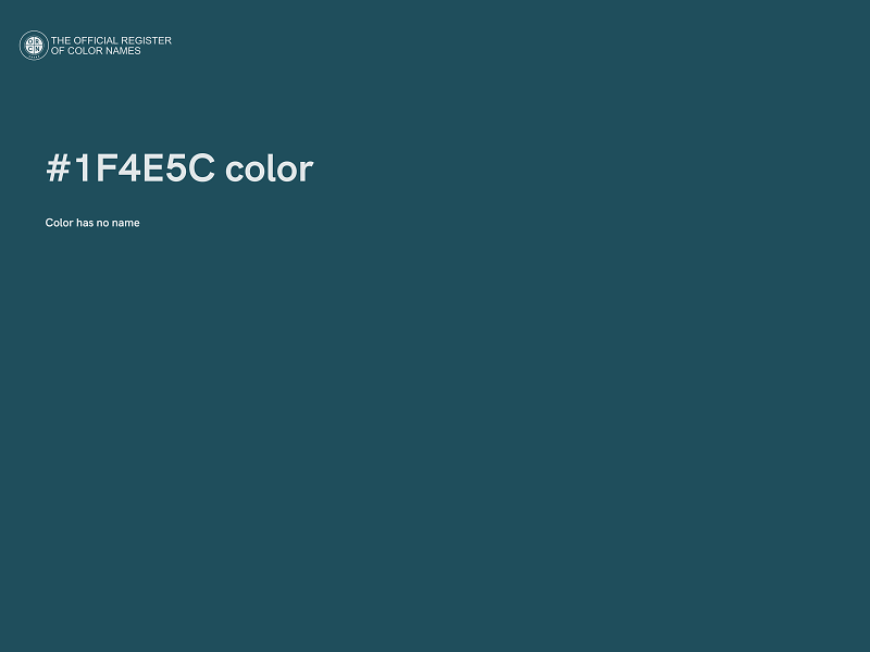 #1F4E5C color image