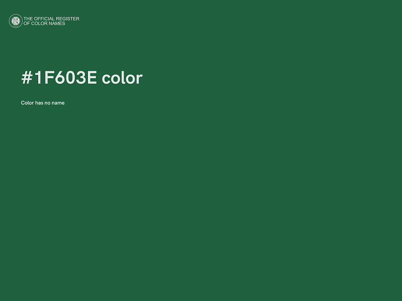 #1F603E color image