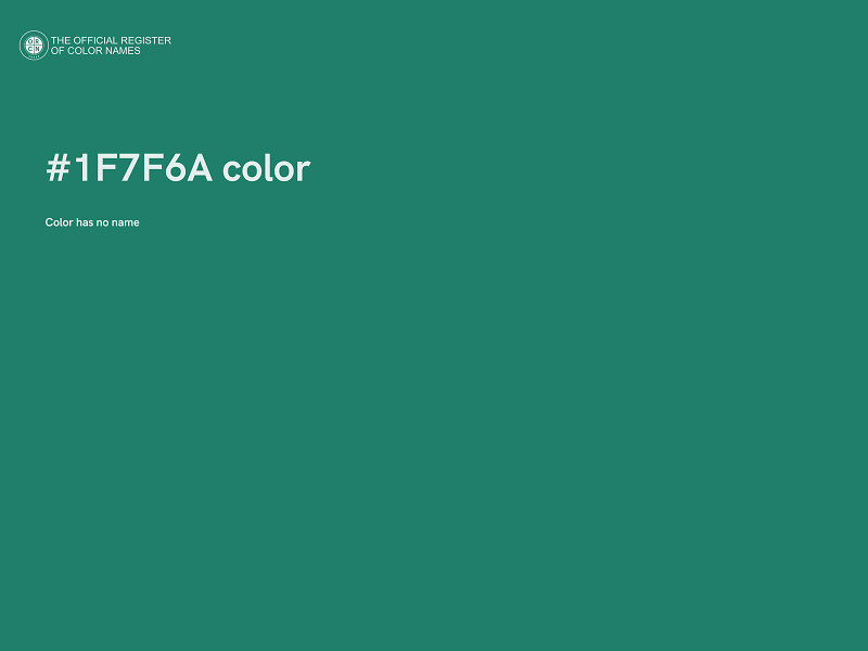 #1F7F6A color image