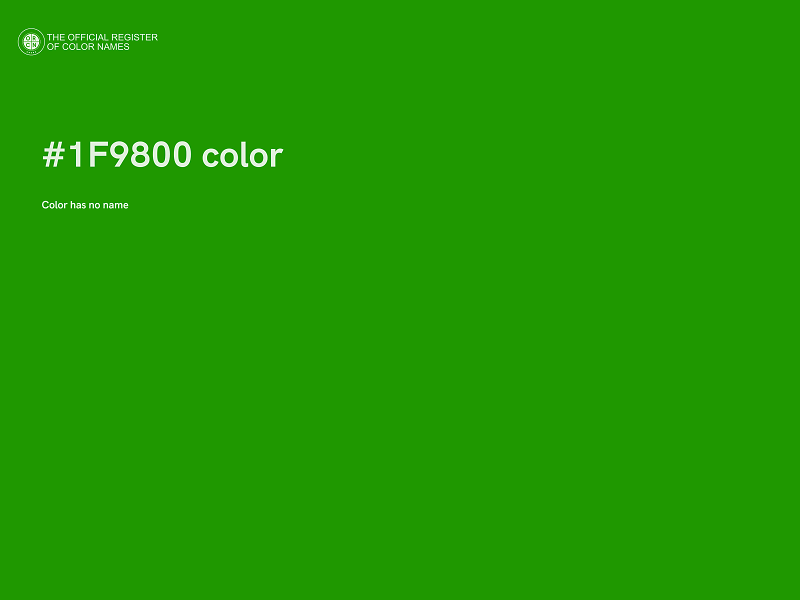 #1F9800 color image