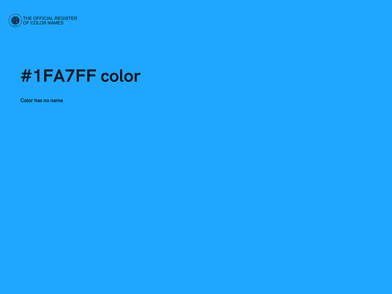 #1FA7FF color image