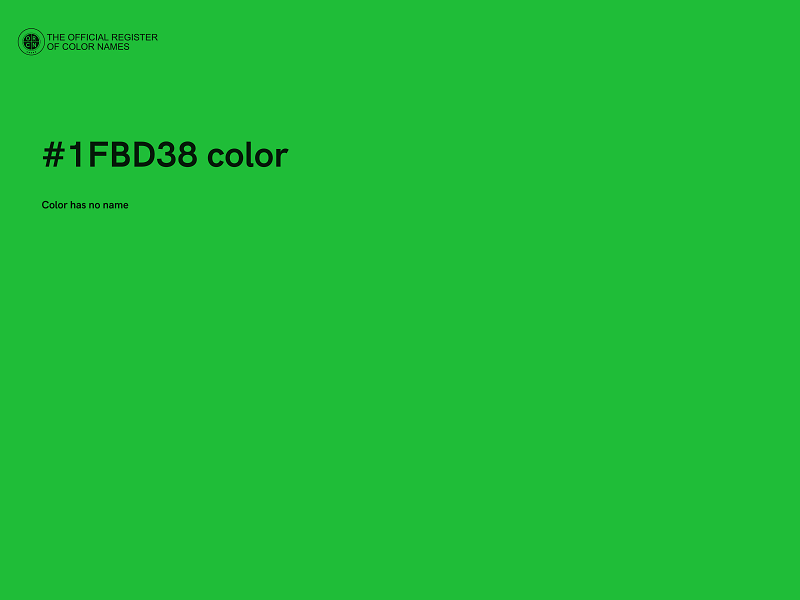 #1FBD38 color image