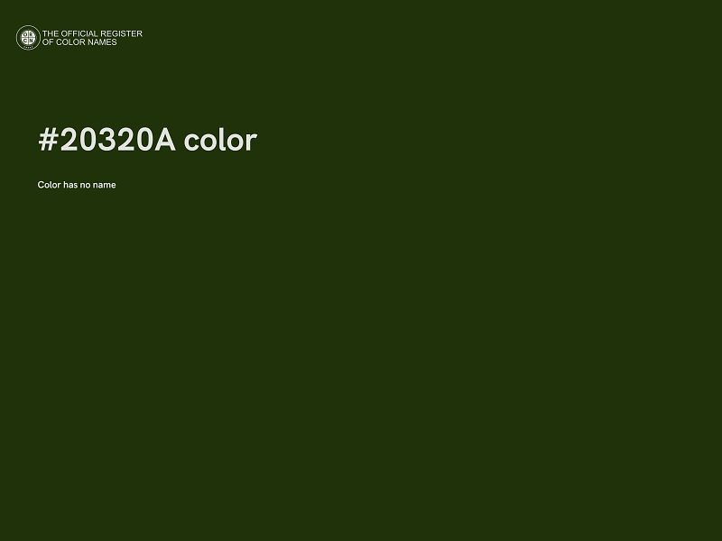 #20320A color image