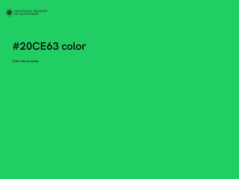 #20CE63 color image