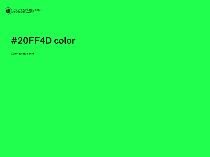 #20FF4D color image