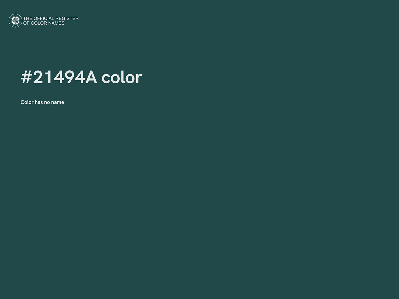 #21494A color image