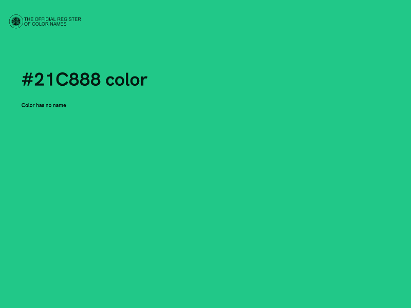 #21C888 color image