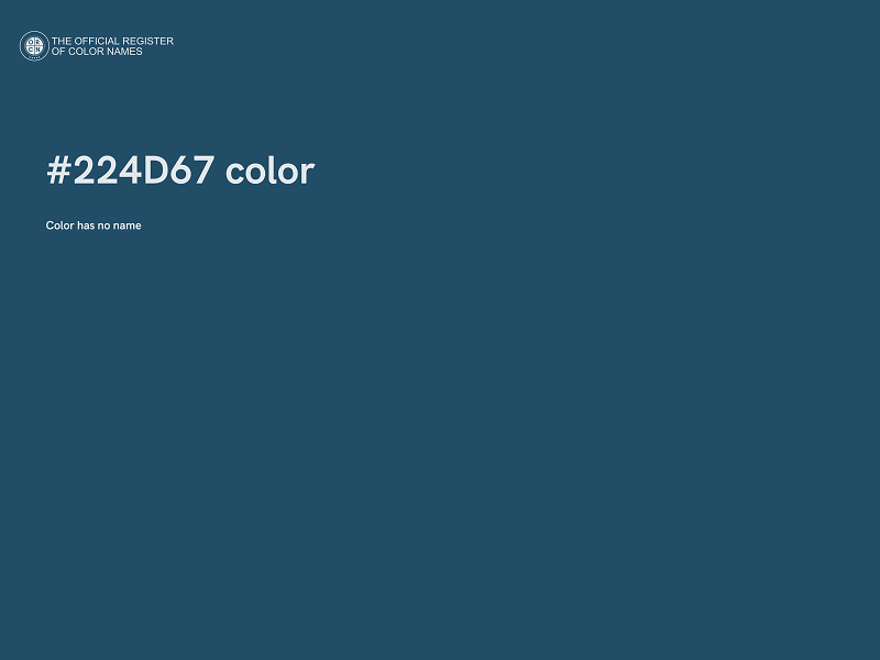 #224D67 color image