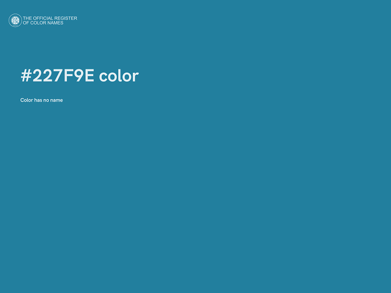 #227F9E color image