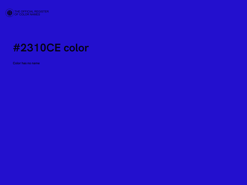 #2310CE color image