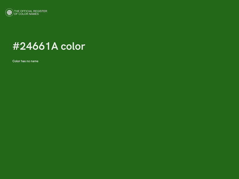 #24661A color image