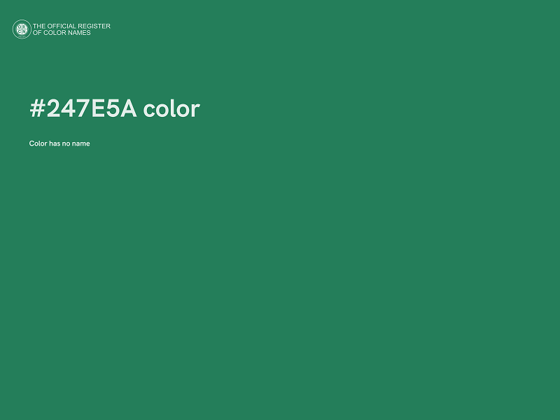 #247E5A color image