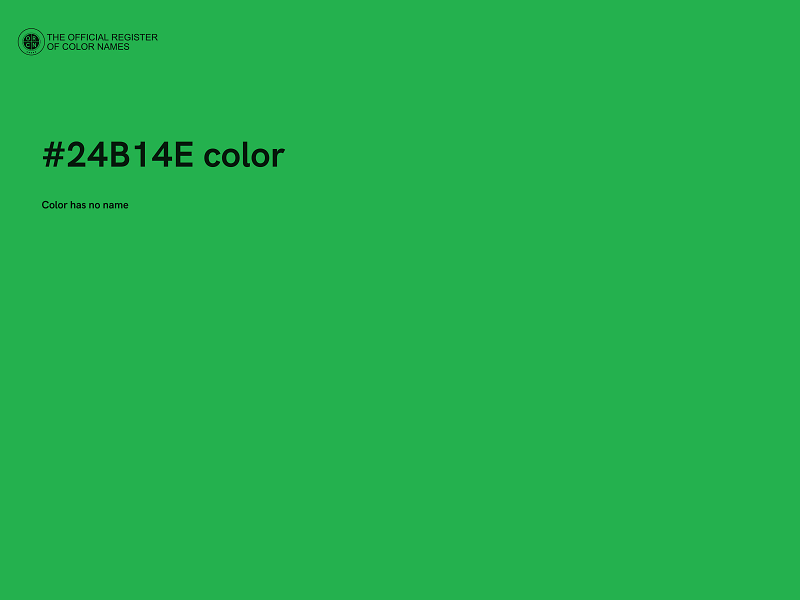 #24B14E color image