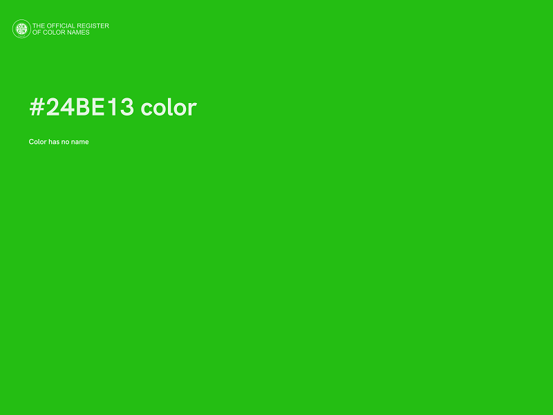 #24BE13 color image