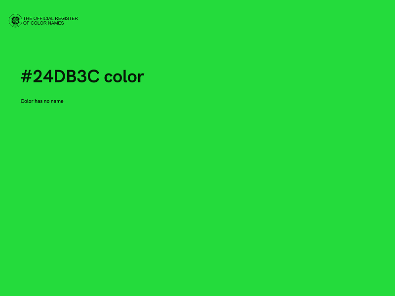 #24DB3C color image