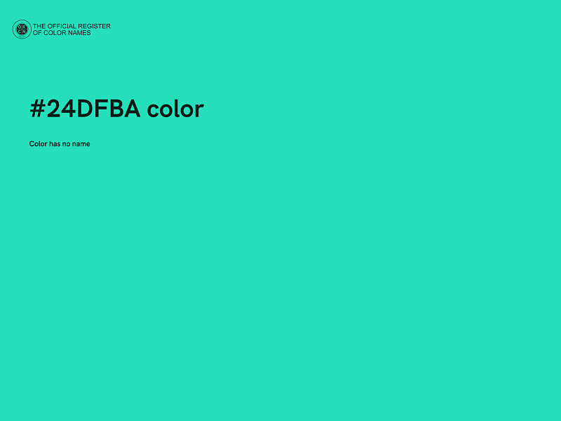 #24DFBA color image