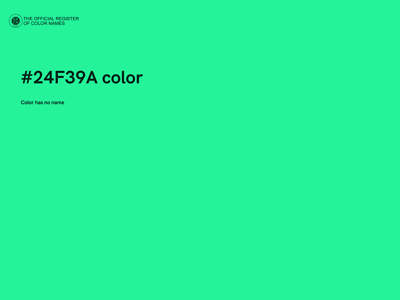 #24F39A color image