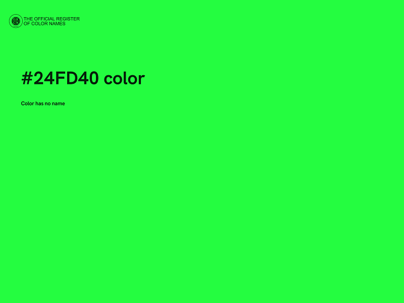 #24FD40 color image