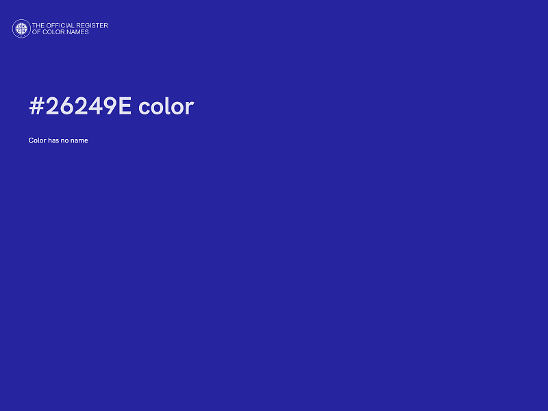 #26249E color image