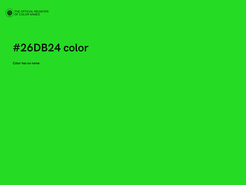 #26DB24 color image