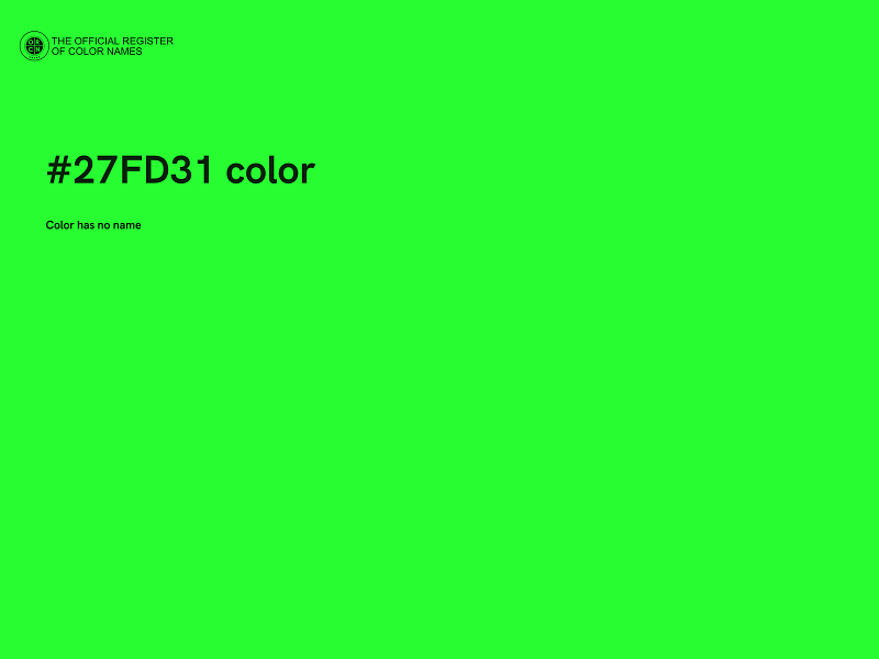 #27FD31 color image