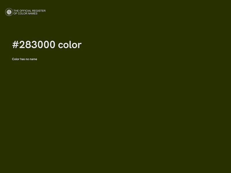 #283000 color image