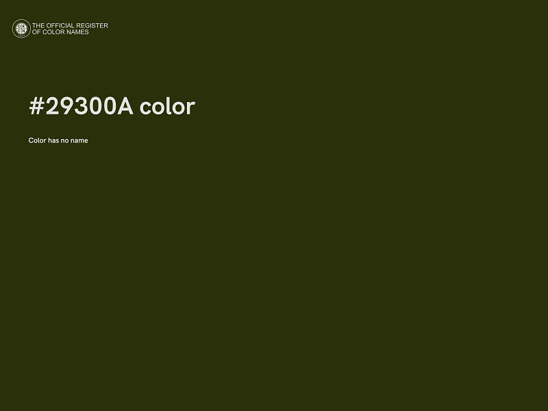 #29300A color image