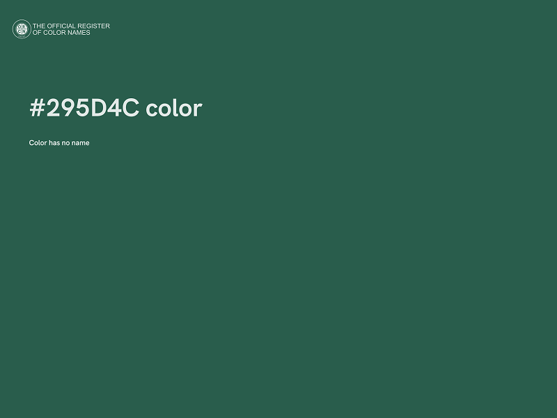 #295D4C color image