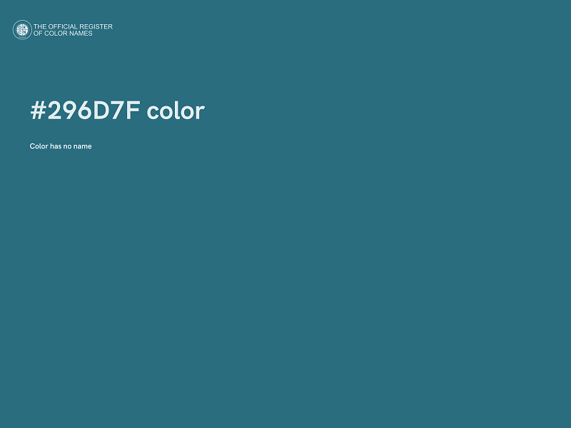 #296D7F color image