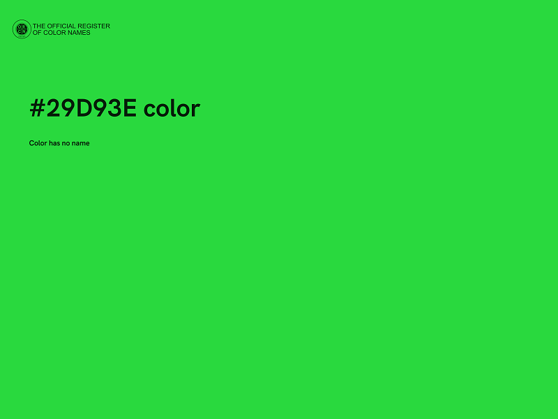 #29D93E color image