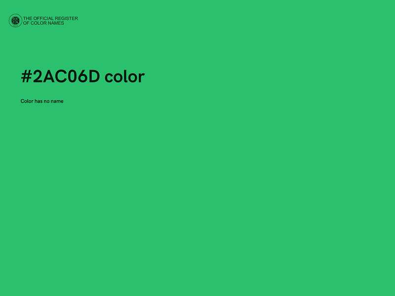 #2AC06D color image