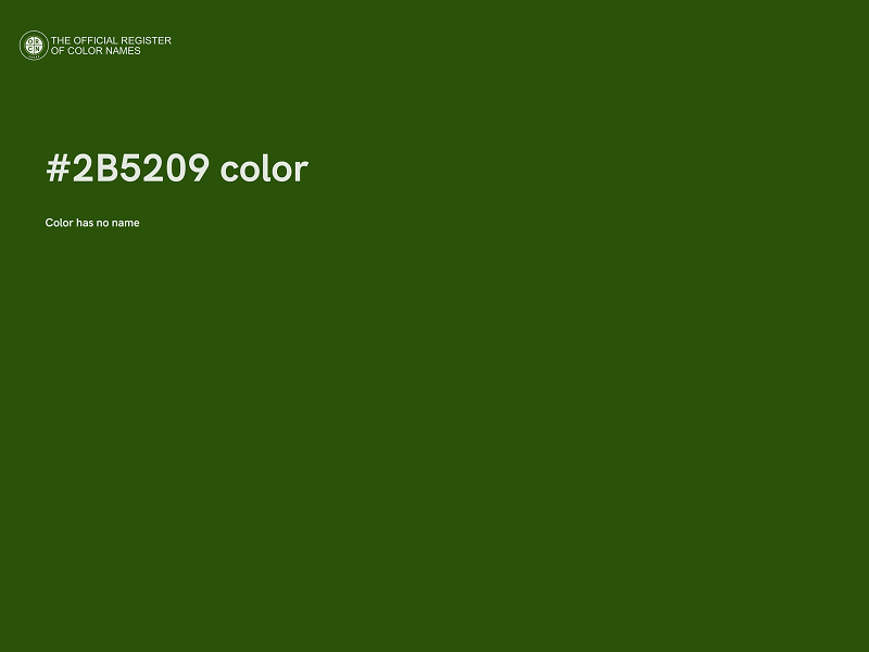 #2B5209 color image