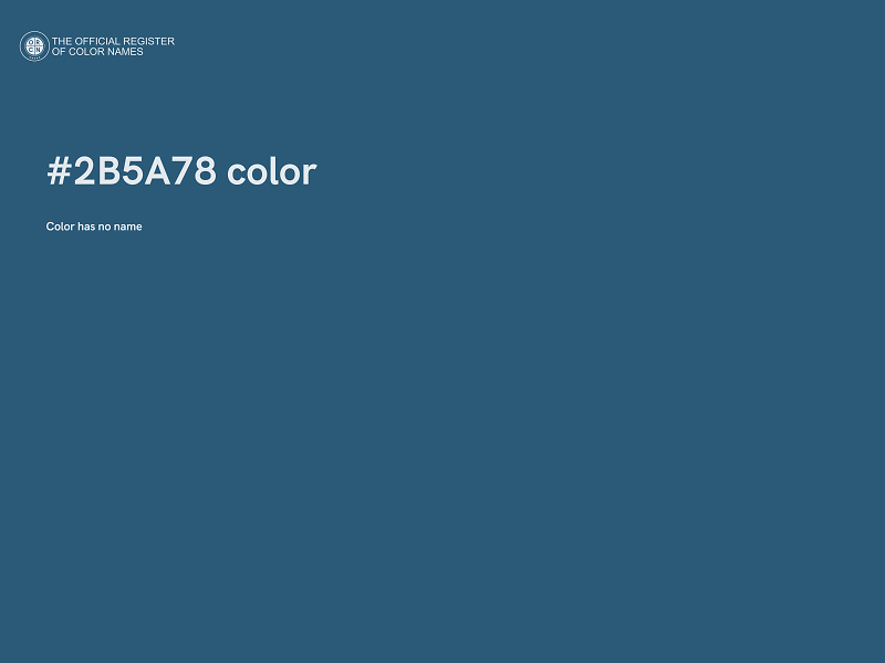 #2B5A78 color image