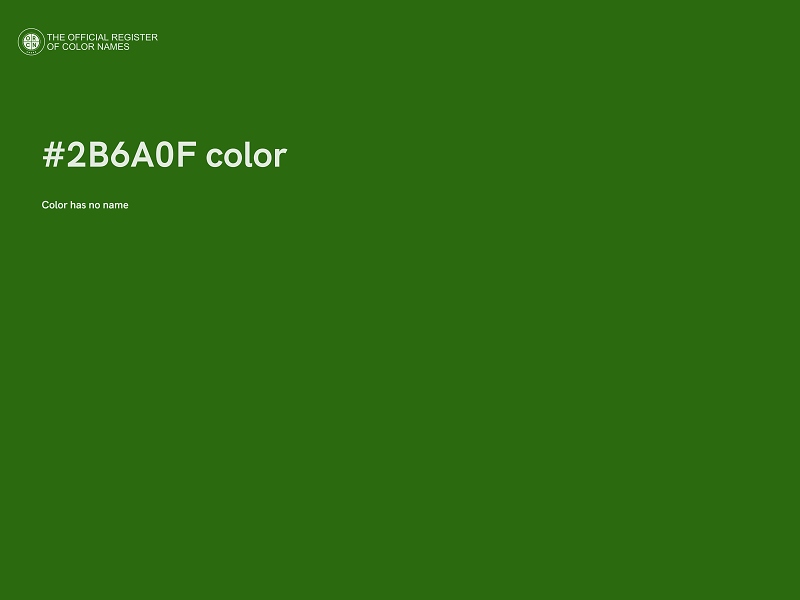 #2B6A0F color image